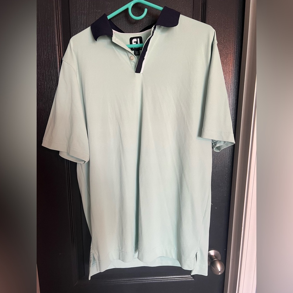 FootJoy Green Polo Shirt Casual Comfort